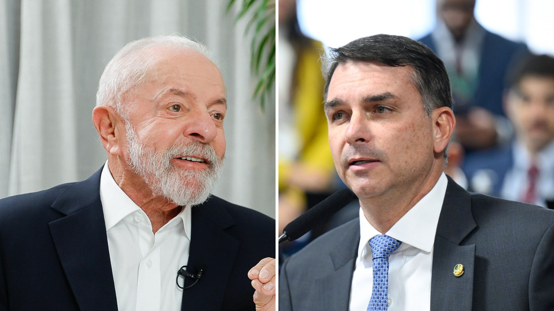 Imagem de Lula tem 50,55% e Flávio Bolsonaro aparece com 25,15% na Bahia, aponta pesquisa Séculus/CBN Salvador