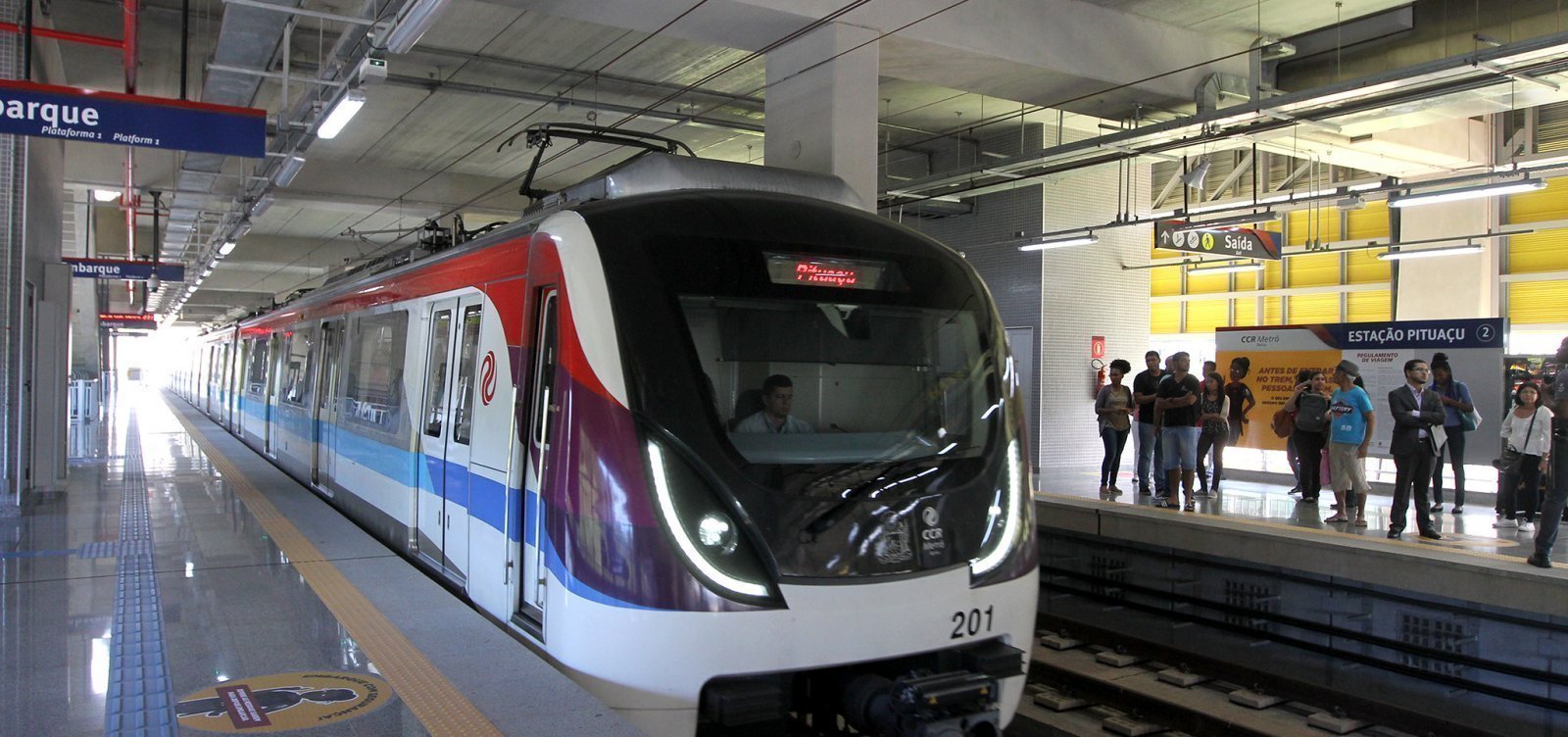 Imagem de Após teste, vagão exclusivo para mulheres passa a funcionar mais dias no Metrô de Salvador
