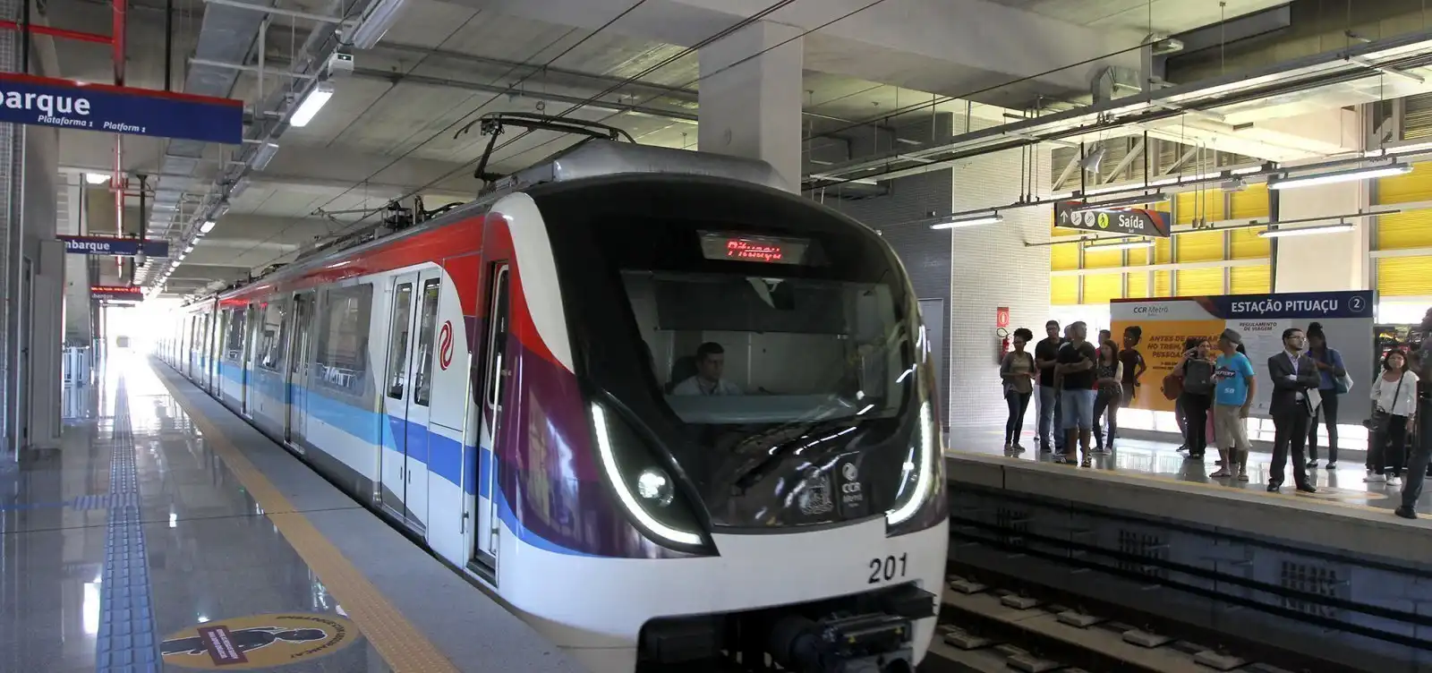 Imagem de Após teste, vagão exclusivo para mulheres passa a funcionar mais dias no Metrô de Salvador