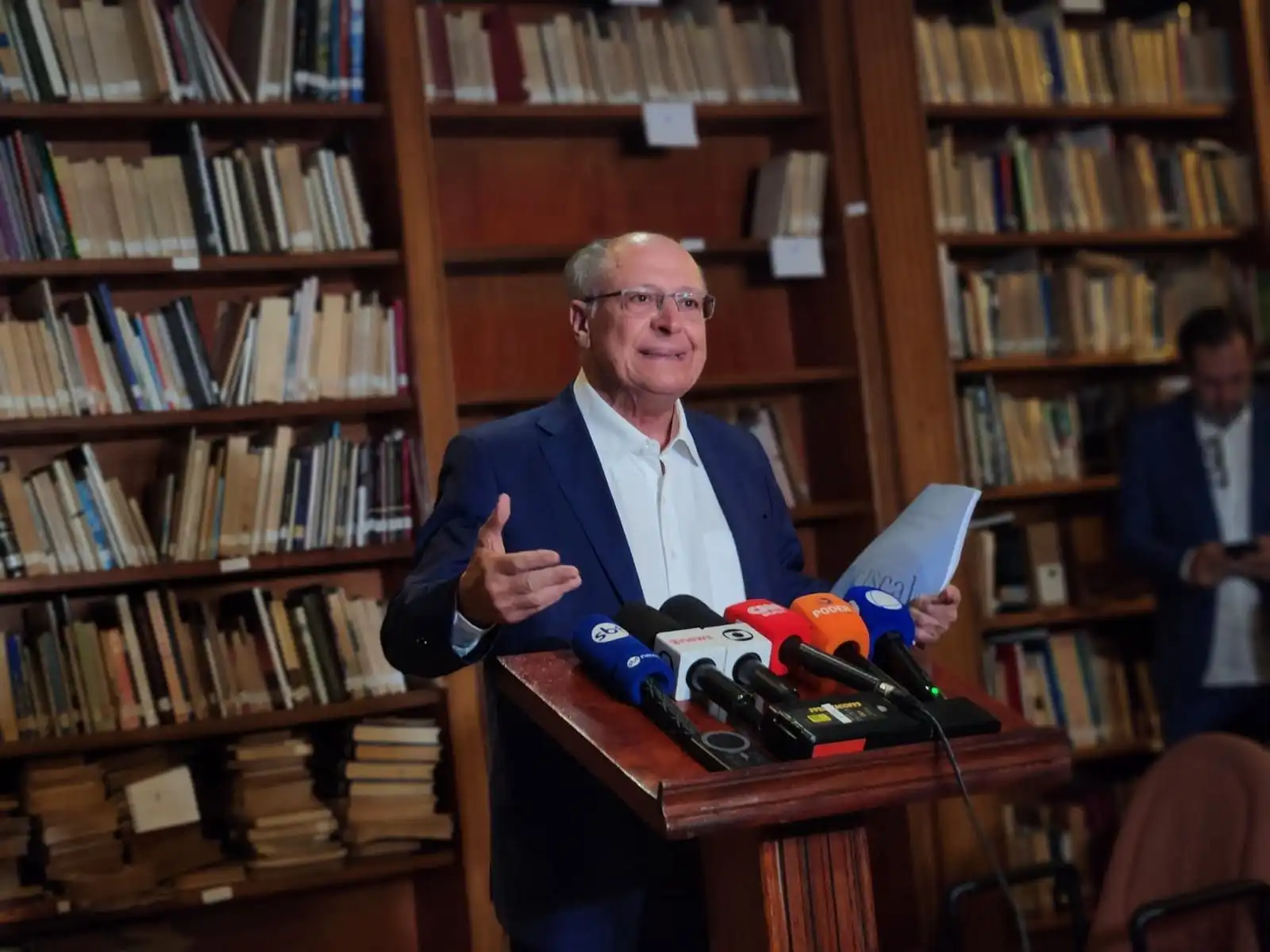 Imagem de Alckmin ironiza escolha de Dallagnol para analisar sigilos de Lula: “inelegível”