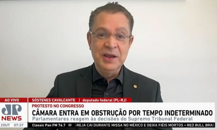 Imagem de Obstrução na Câmara dos Deputados deve ‘se arrastar’ por mais uma semana, diz Sóstenes Cavalcante