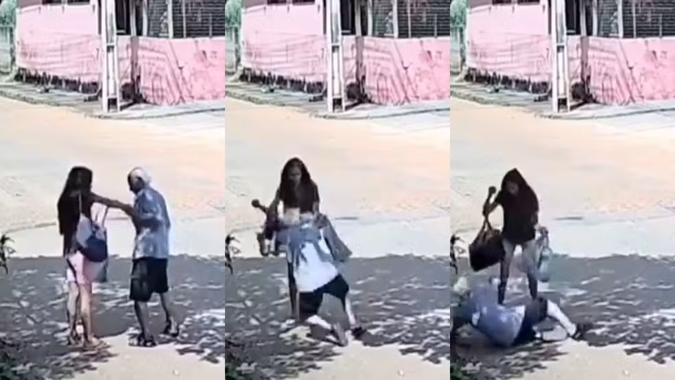 Imagem de Idoso de 92 anos cai e fica ferido após ser roubado por mulher que ofereceu ajuda com compras