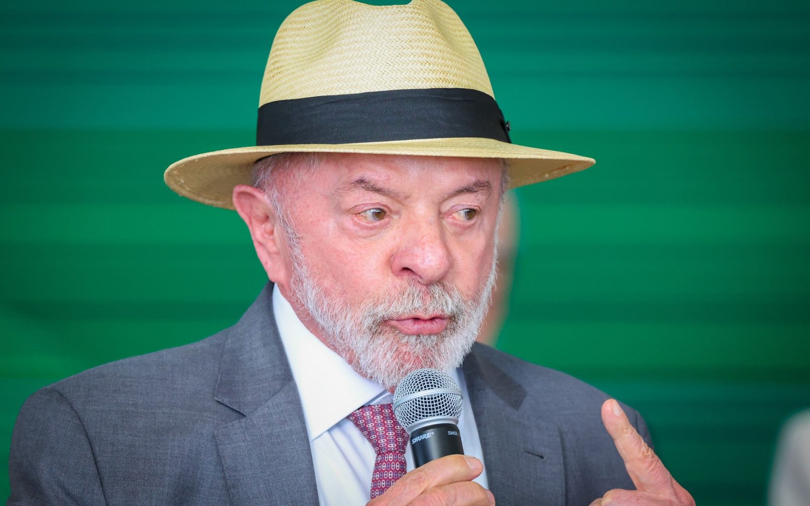 Lula, presidente e candidato à reeleição