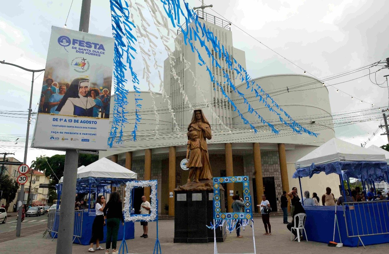 Imagem de Programação cultural da Festa de Santa Dulce dos Pobres terá apresentações de forró, música religiosa e clássica