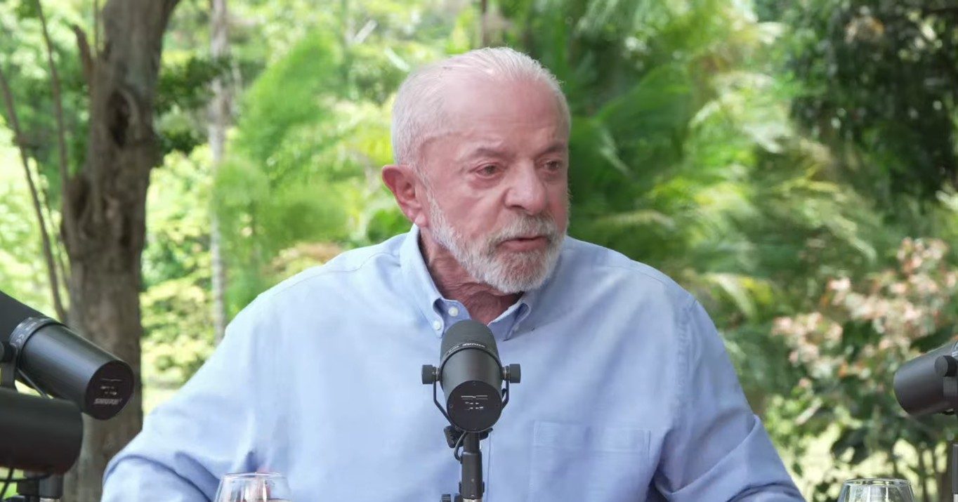 Lula durante entrevista antes das eleições.