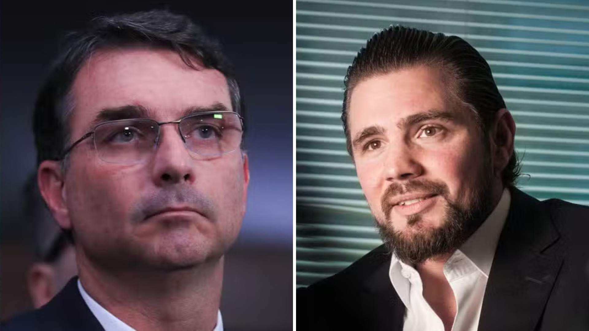 Senador Flávio Bolsonaro e banqueiro Daniel Vorcaro