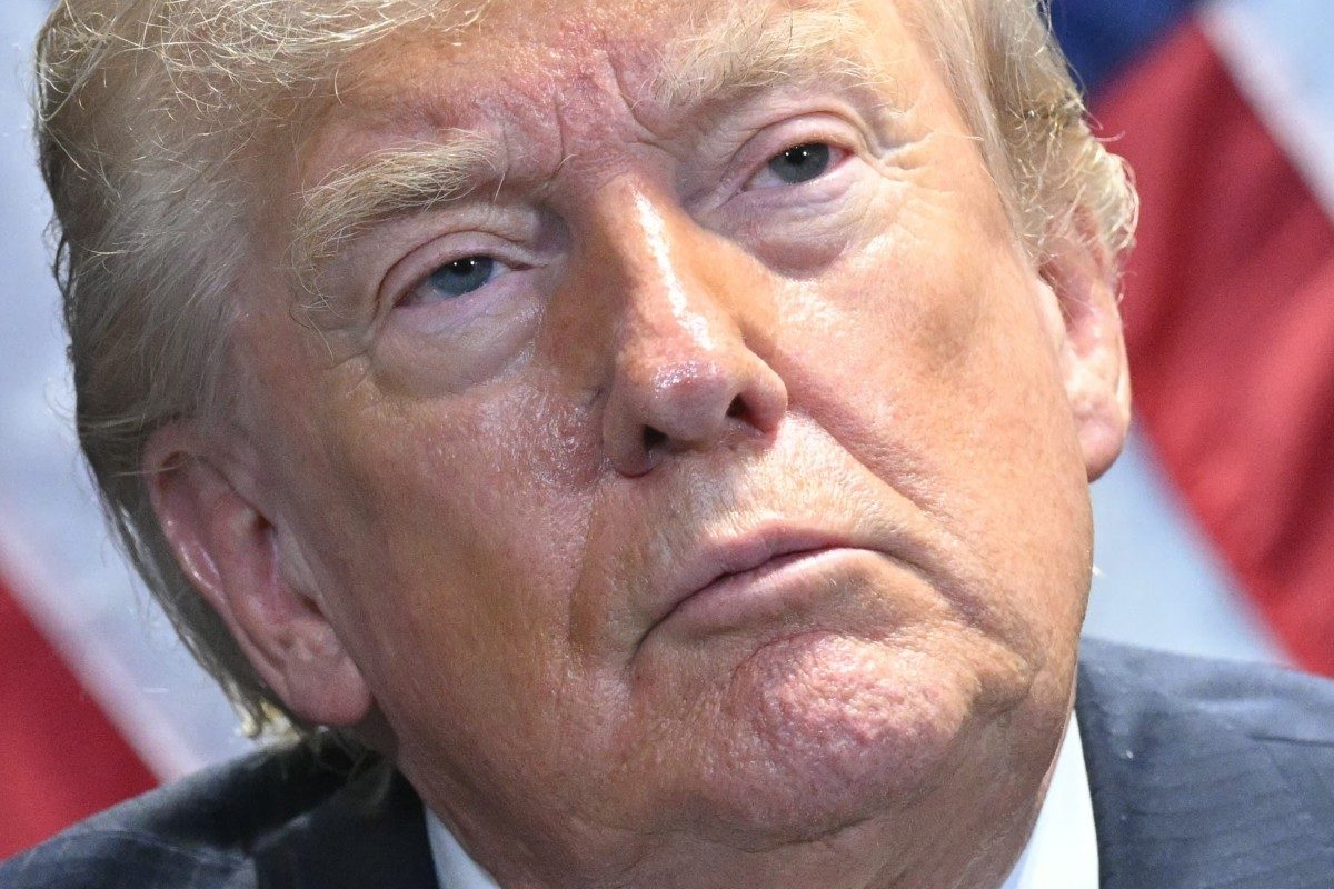 Presidente dos Estados Unidos, Donald Trump, durante a cúpula da OTAN.