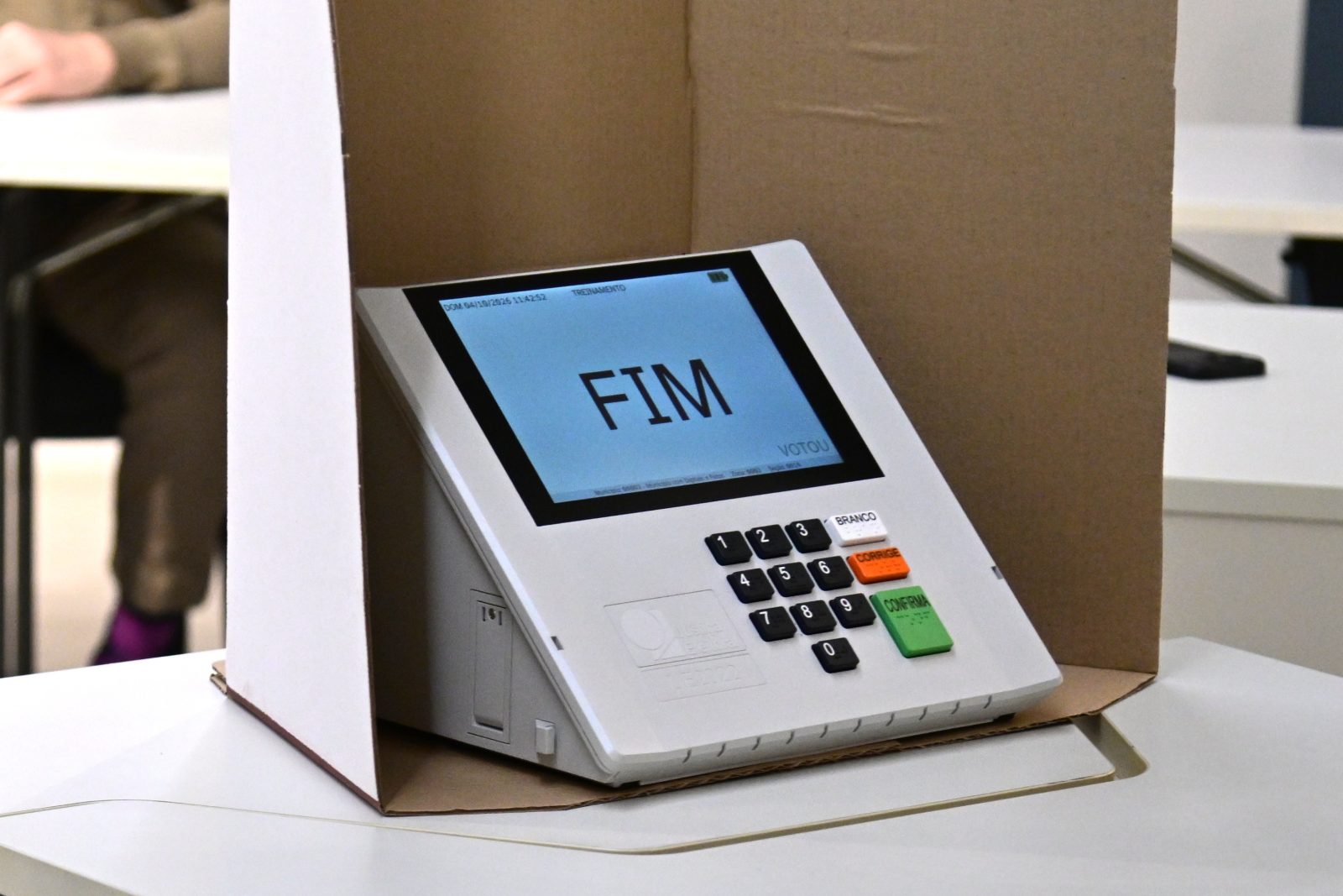 Urna eletrônica em 2026