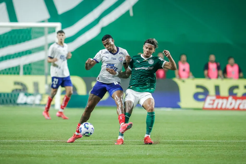 Imagem de Bahia perde para o Palmeiras, cai para sexto e deixa o G-5 do Brasileirão