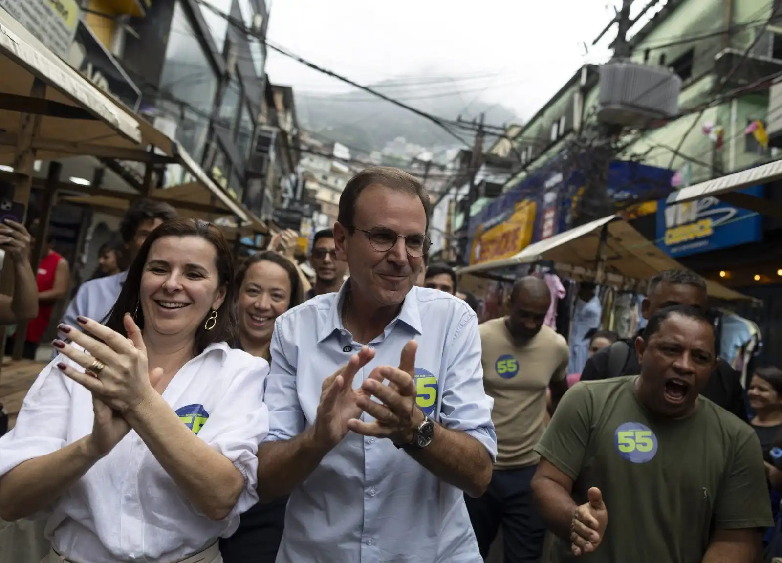 Imagem de Na primeira agenda pós 1º turno, Paes diz que quer conquistar também eleitores de Flávio Bolsonaro