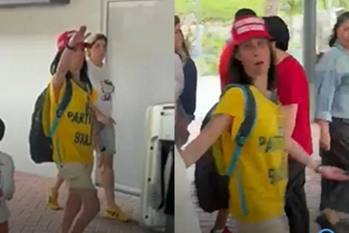 Eleitora fez gesto nazista em sessão eleitoral de Botafogo, no Rio de Janeiro