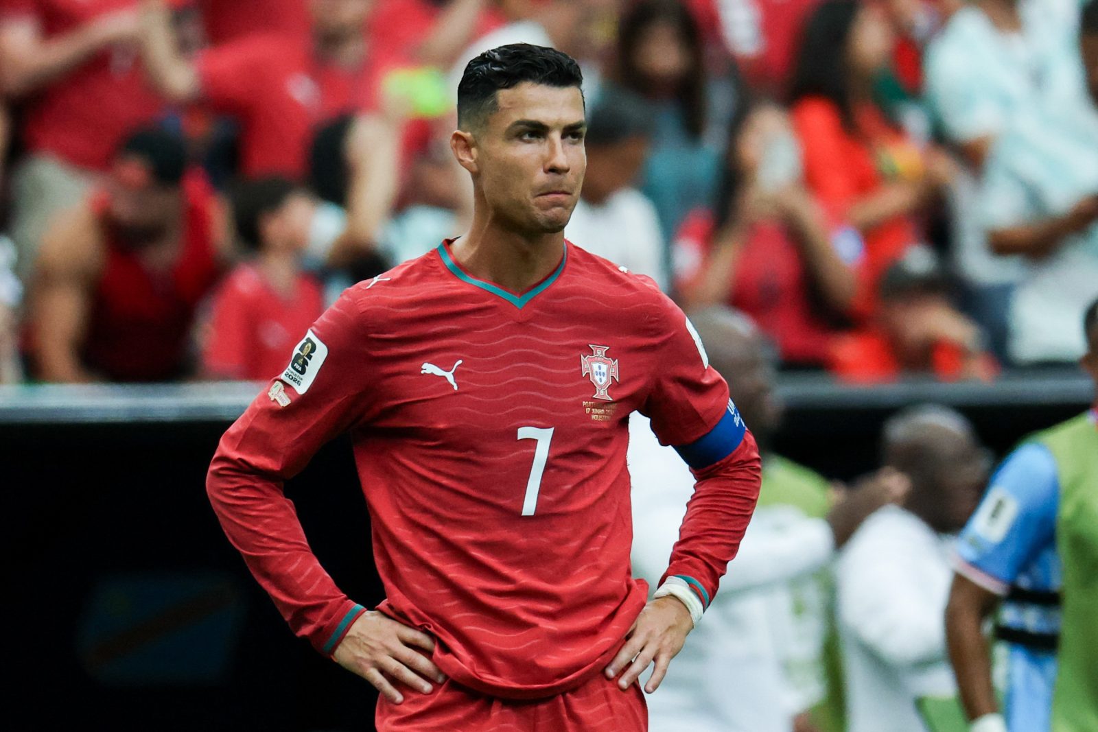 Cristiano Ronaldo, atuando por Portugal na Copa do Mundo 2026
