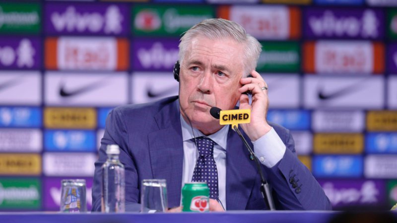 Imagem de Ancelotti projeta convocação da Seleção Brasileira e diz que lista ainda não está fechada