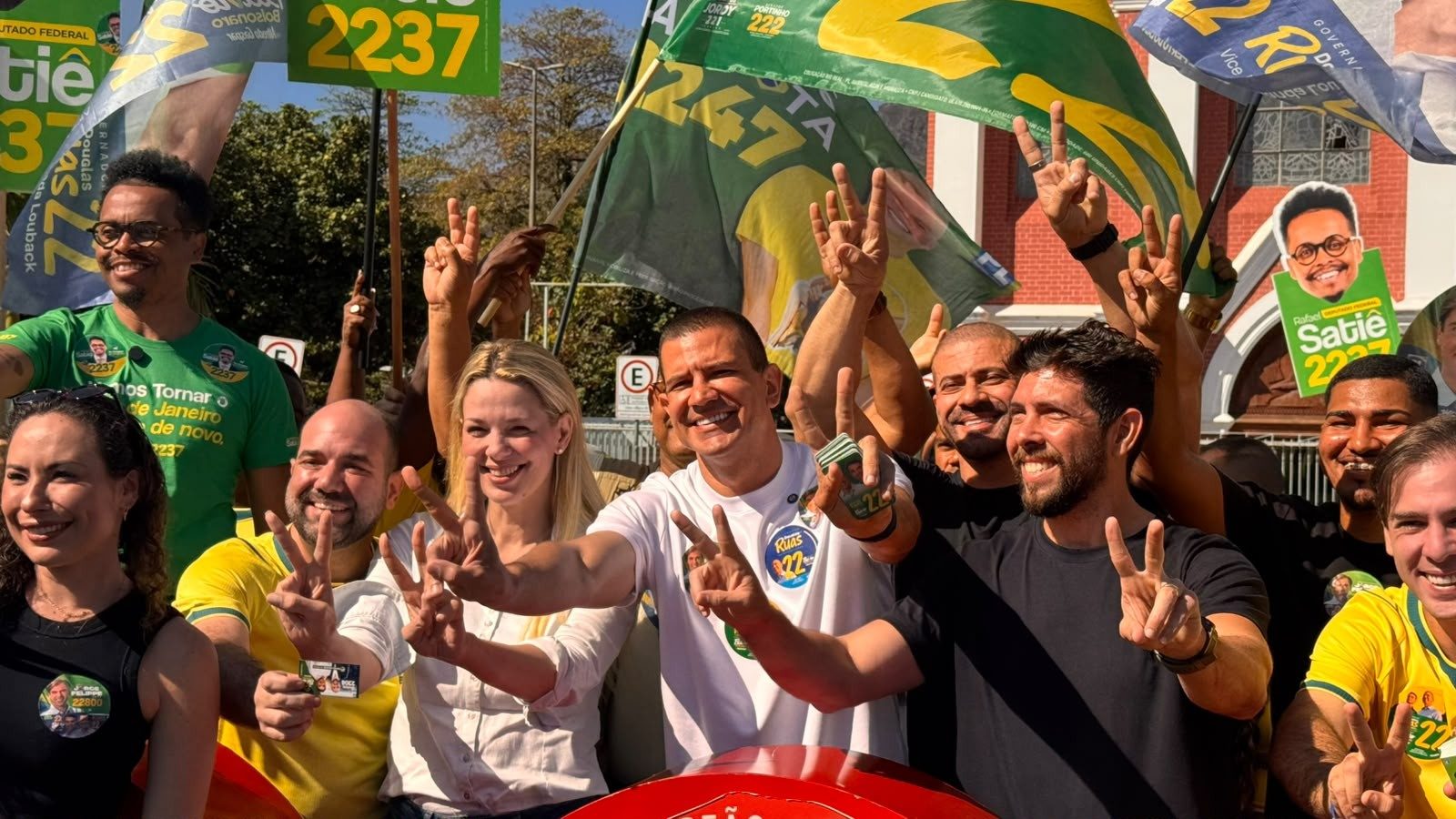 Candidato ao governo do RJ, Douglas Ruas (PL).