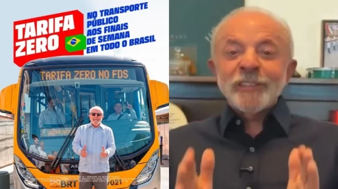 Imagem de A dez dias das eleições, Lula promete transporte público gratuito aos finais de semana em todo o Brasil