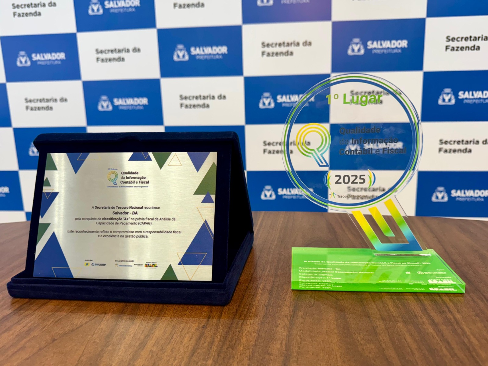 Imagem de Salvador é premiada pelo Ministério da Fazenda como capital com a melhor gestão financeira do país