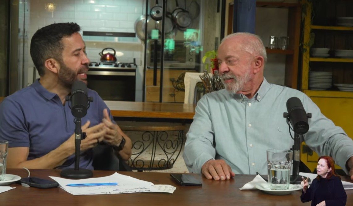 Live de Lula com Janones