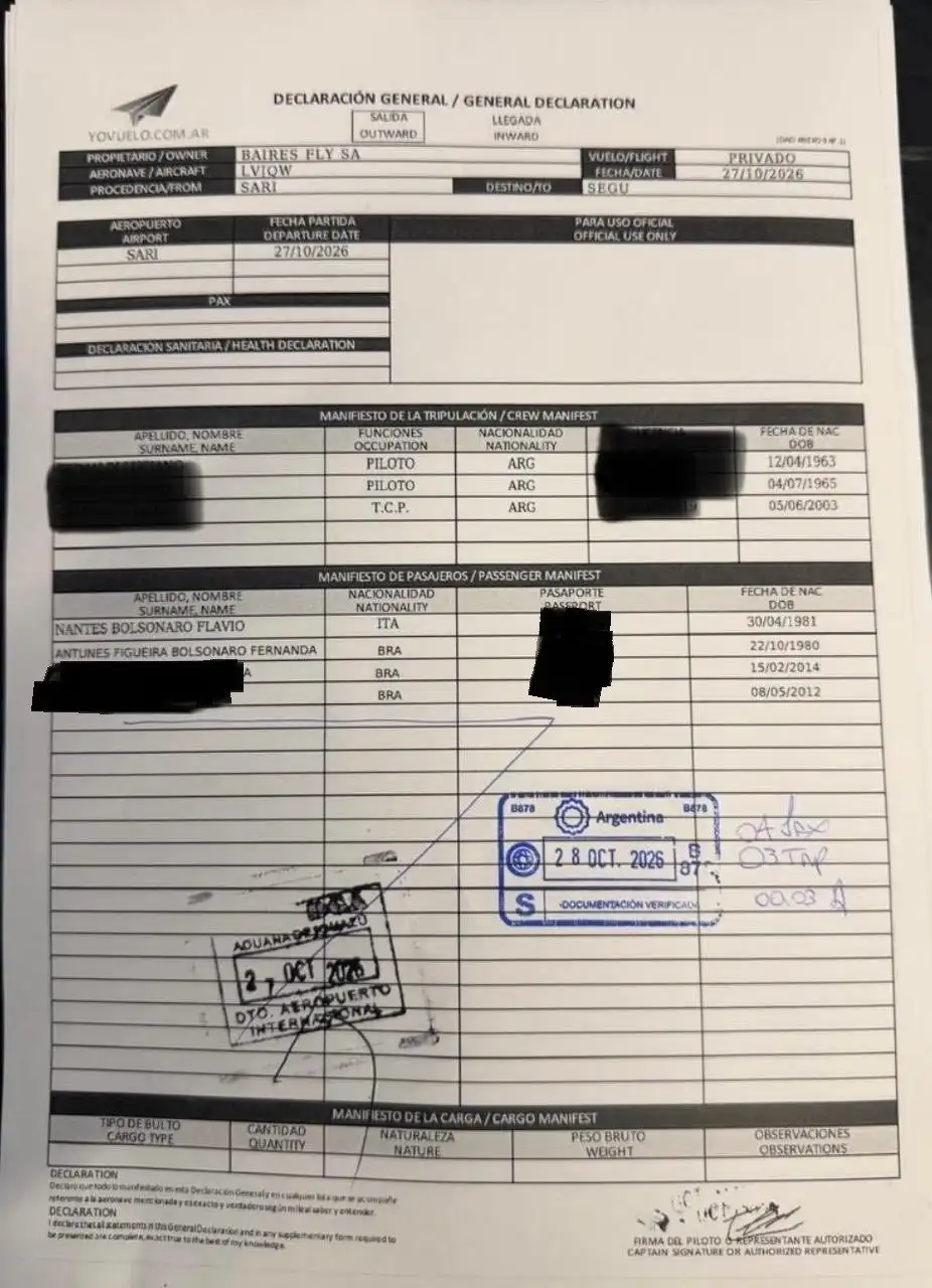 Imagem de Deputado italiano pede ao governo investigação sobre passaportes da família Bolsonaro