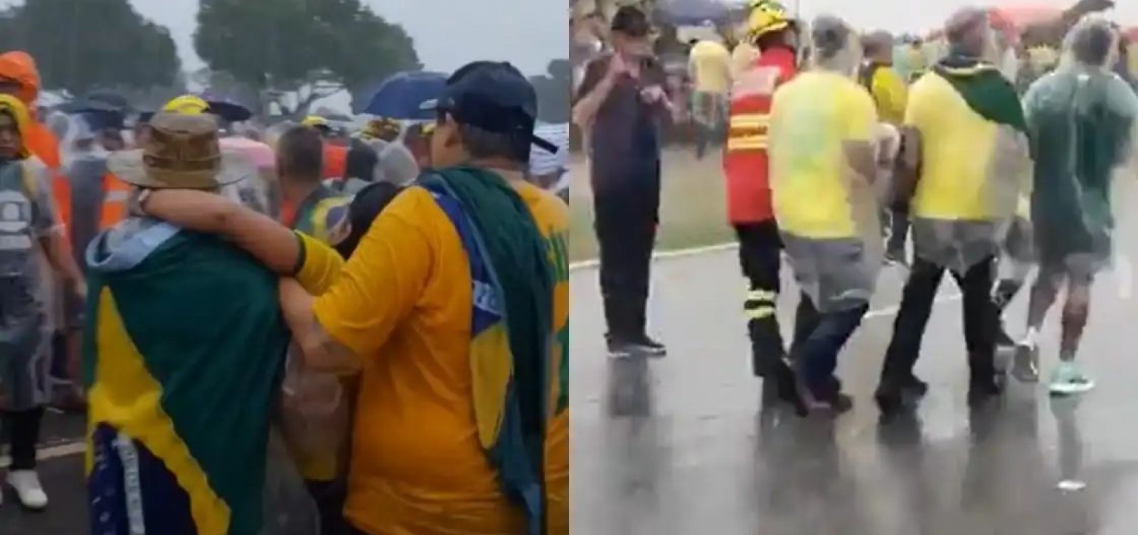 Imagem de Raio atinge apoiadores de Nikolas Ferreira durante ato em Brasília