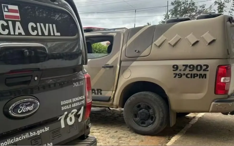 Imagem de Policial militar é atingido por pedrada no rosto durante perseguição na Bahia