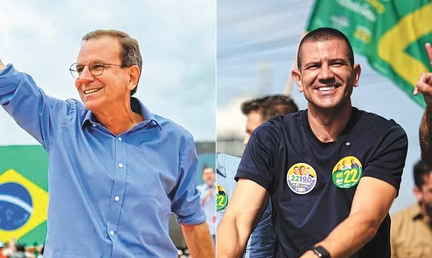 Eduardo Paes (PSD) e Douglas Ruas (PL).