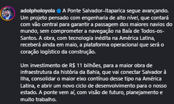 Divulga&ccedil;&atilde;o: Redes sociais