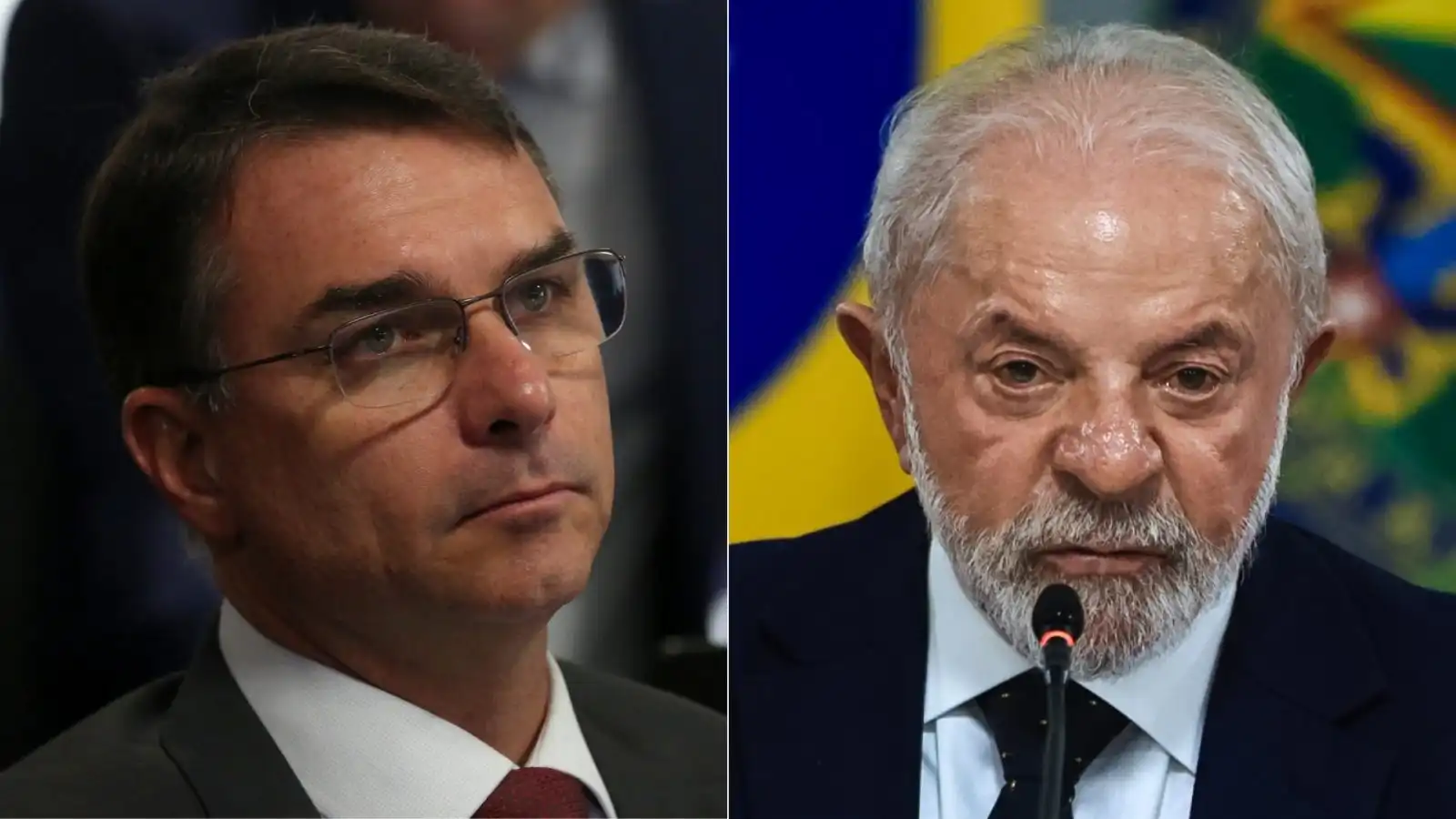 Imagem de Datafolha: No RJ, Flávio Bolsonaro tem 7 pontos de vantagem sobre Lula no 1º turno