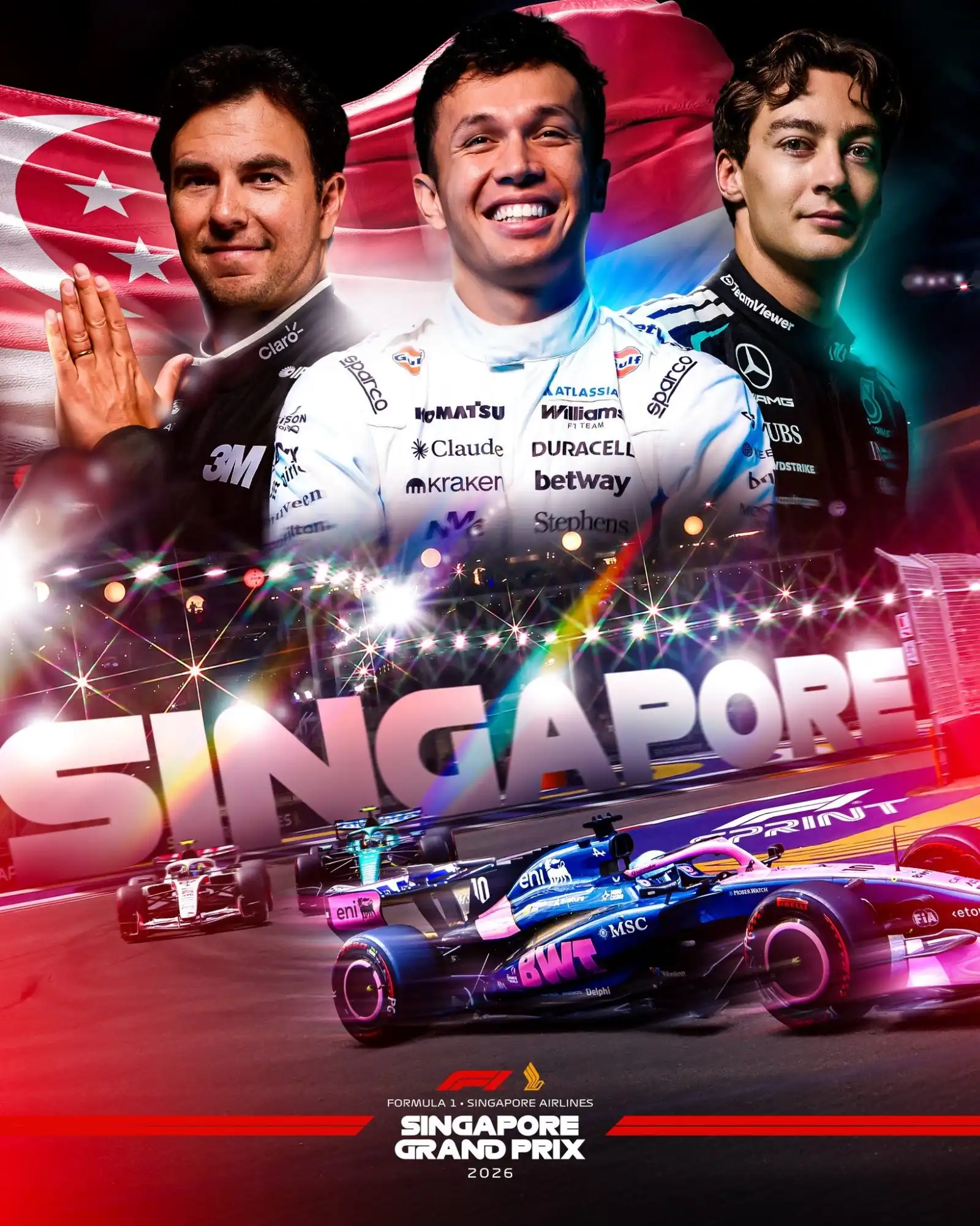 Imagem de GP de Singapura de Fórmula 1 ocorre neste fim de semana; saiba programação e onde assistir