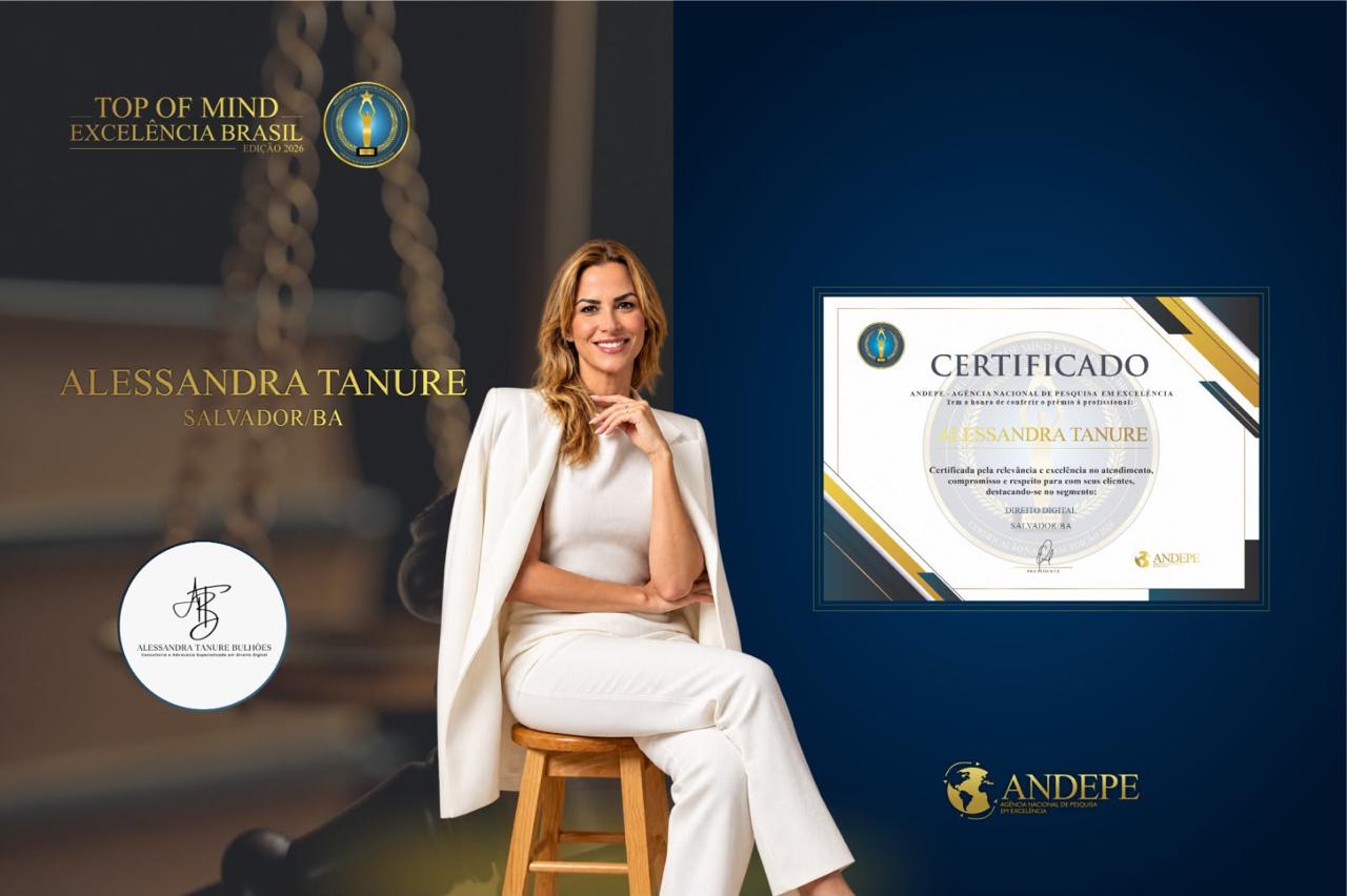 Imagem de Alessandra Tanure recebe prêmio Top of Mind Excelência Brasil 2026